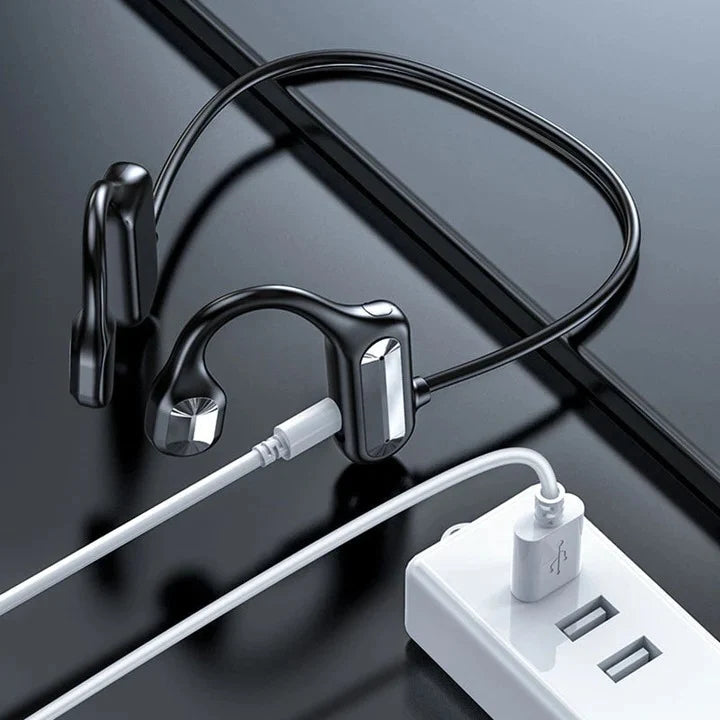 Bluetooth Headphones Adaptive Audio Touch Controls & Mic