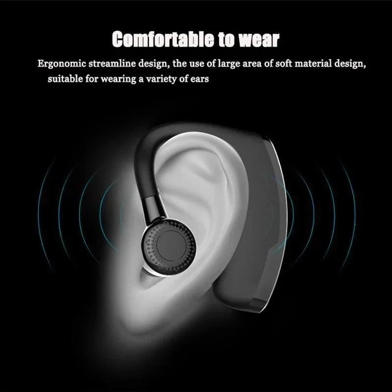 Bluetooth Headset Voice Control Triple Microphone