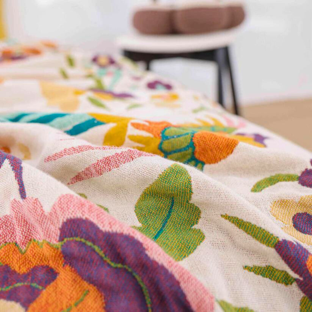Coverlet Lightweight & Breathable 100% Cotton Gauze