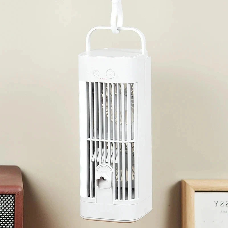 Desk Fan USB-Powered Humidifier Ultra-Quiet