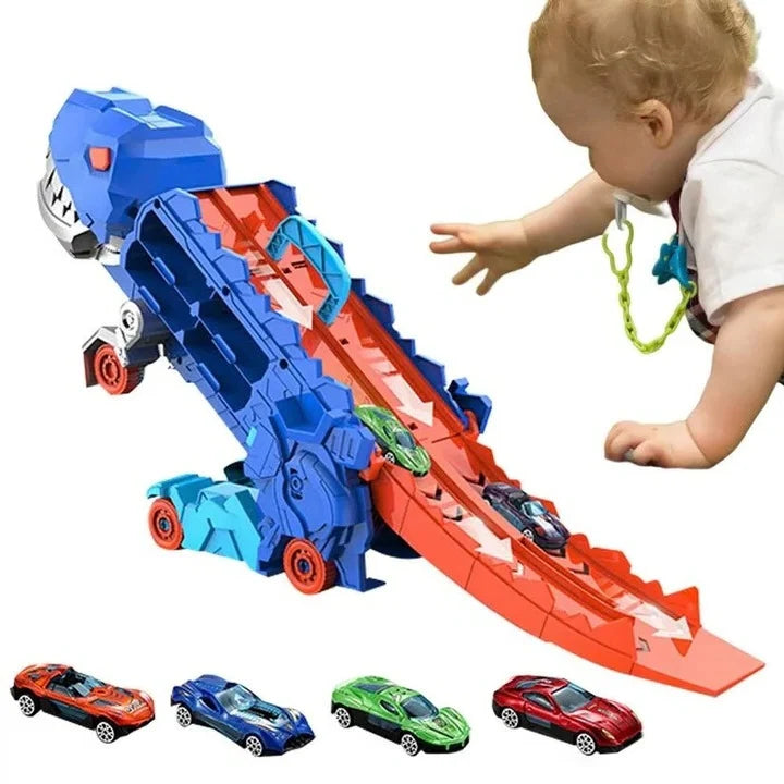 Dinosaur Toy Truck Mini Figures & Play Mat