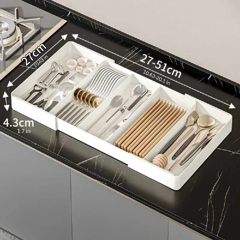 Drawer Organizer Adjustable Dividers Fits Up To 18 Inches