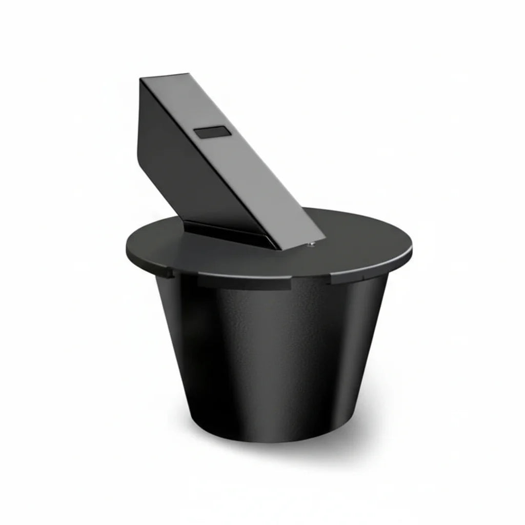 Grill Grease Collector Sealed Lid & Tool-Free Slide-On