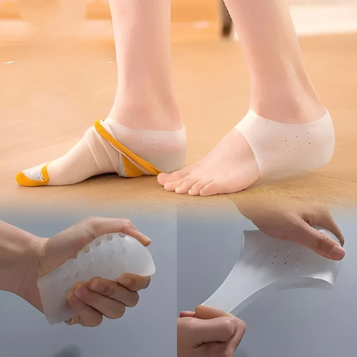 Height-Increasing Insoles Invisible Cushioned Arch Support