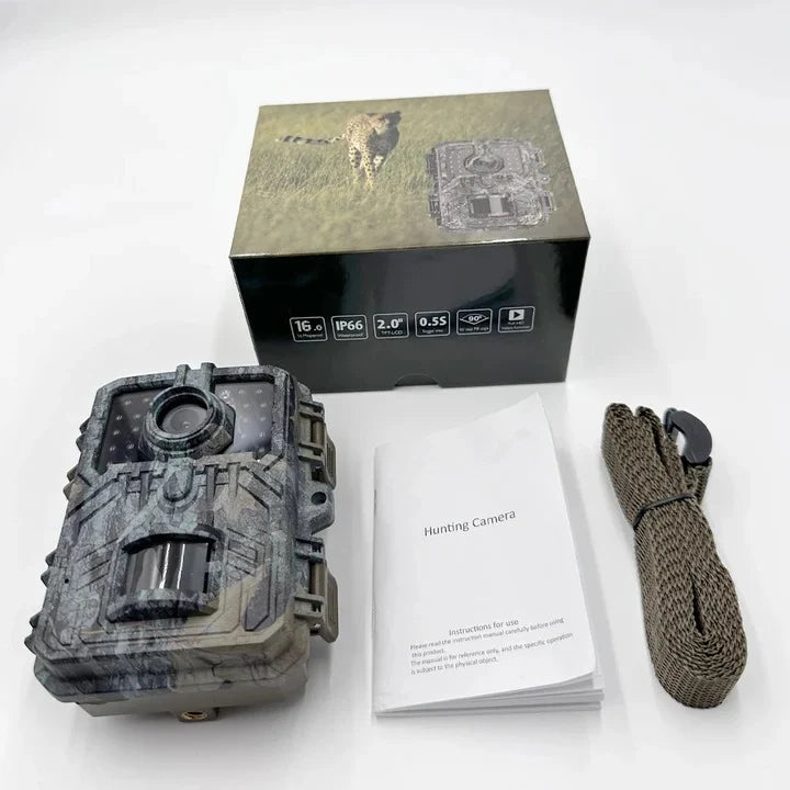 Mini Trail Camera Motion-Activated Night Vision 2-Inch Screen