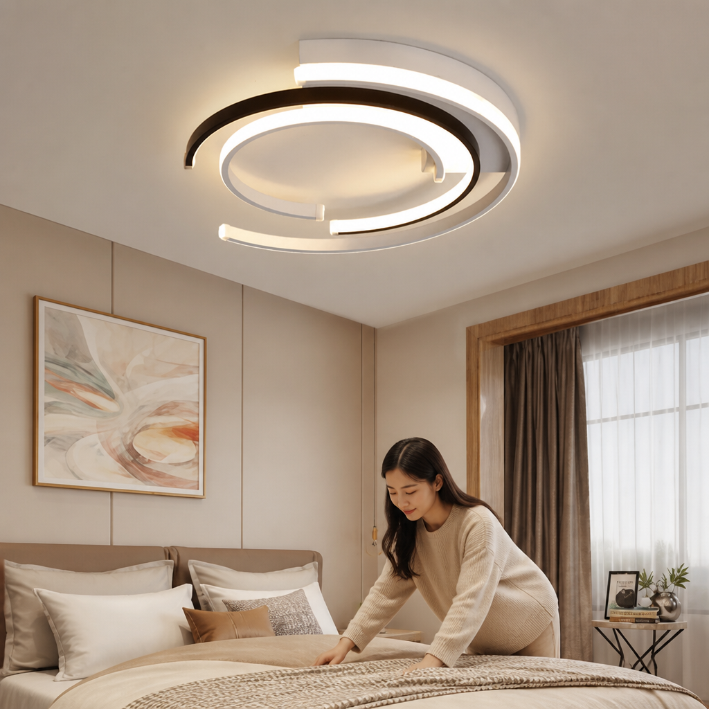 Modern Slim Low-Profile Round Led Ceiling Light