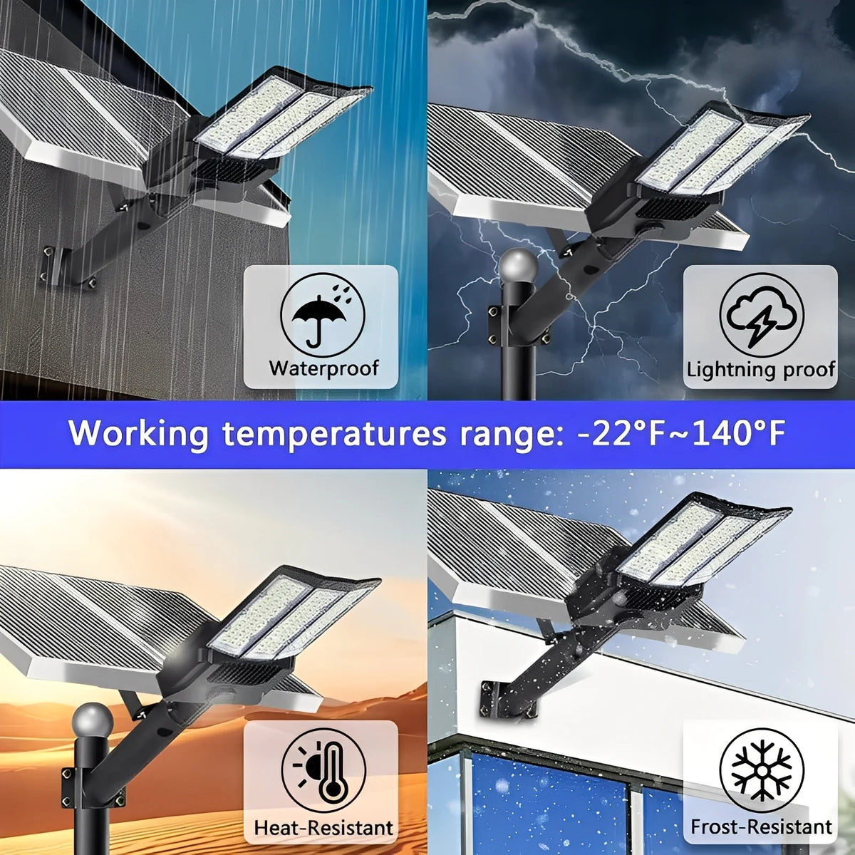 Outdoor Flood Light Solar LED Motion Sensor
