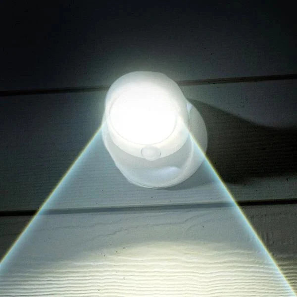 Outdoor Motion Sensor Light Battery Powered Weatherproof Magnetic Base