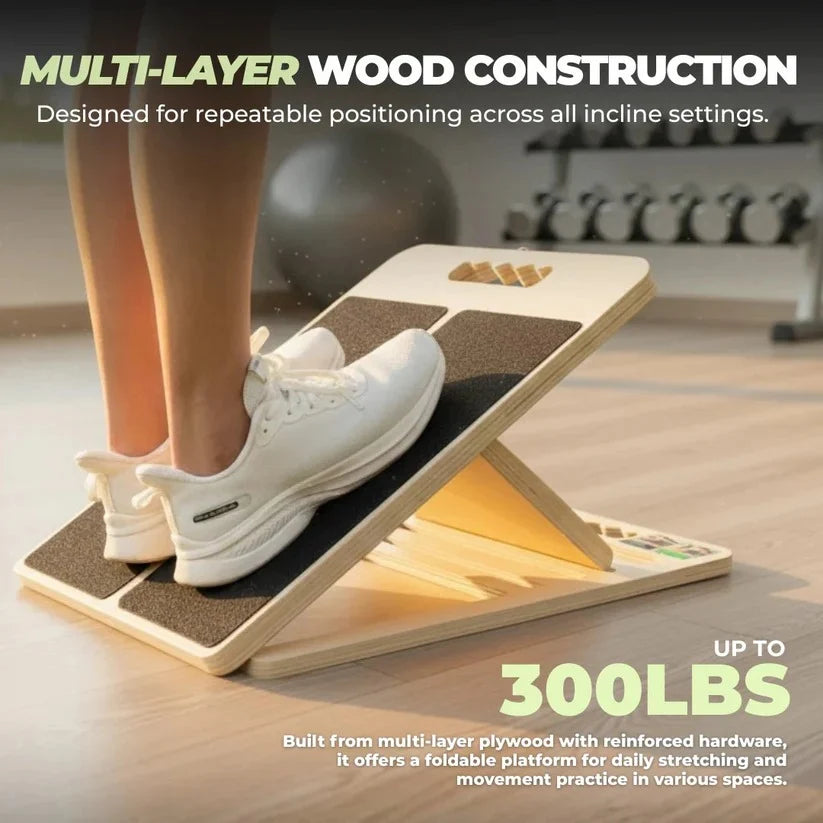 Slant Board 5 Locking Angles Non-Slip Surface
