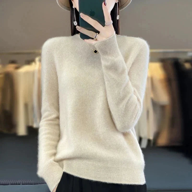 Sweater 100% Merino Wool Slim Fit