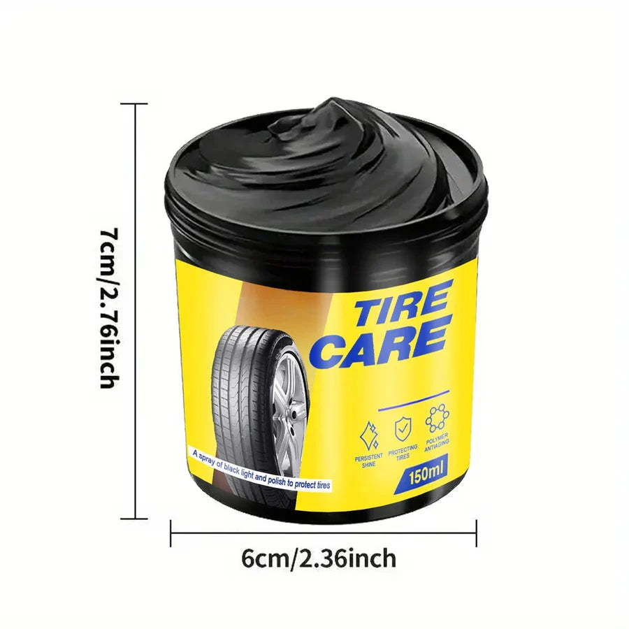 Tire Shine Wipe-On Long-Lasting Gloss & UV Protection