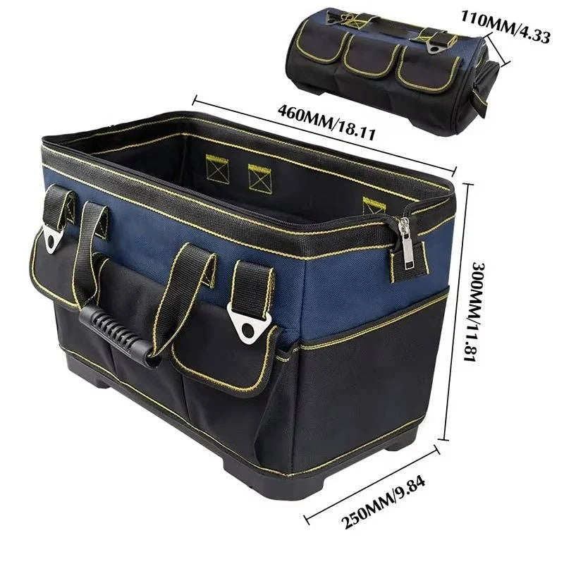 Tool Bag Wide-Mouth 1680D Oxford Waterproof Base