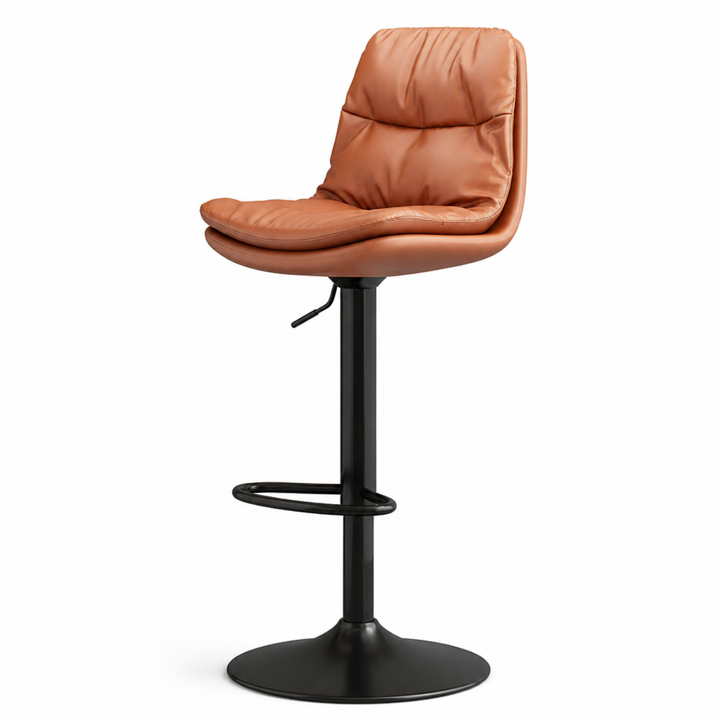 Adjustable Padded Ergonomic Swivel Bar Stool (90-120 cm)