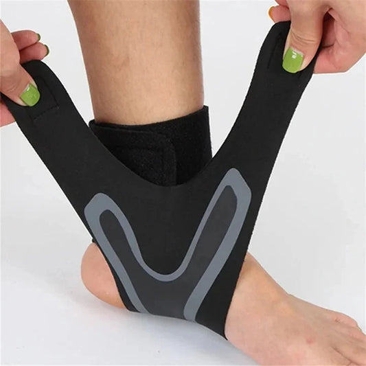 Ankle Compression Sleeve X-Wrap Support Breathable Nylon & Spandex