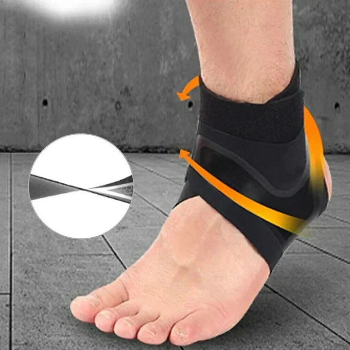 Ankle Compression Sleeve X-Wrap Support Breathable Nylon & Spandex
