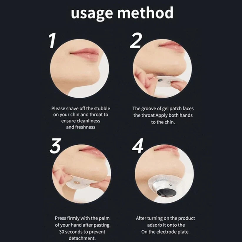 Anti-Snoring Chin Device Automatic Dual Stimulation 10-Hour Battery