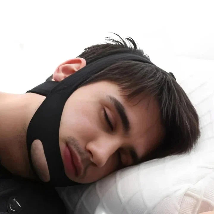 Anti-Snoring Chin Strap Breathable Neoprene Adjustable Fit