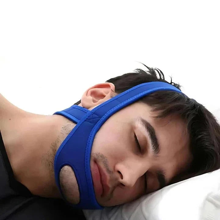 Anti-Snoring Chin Strap Breathable Neoprene Adjustable Fit