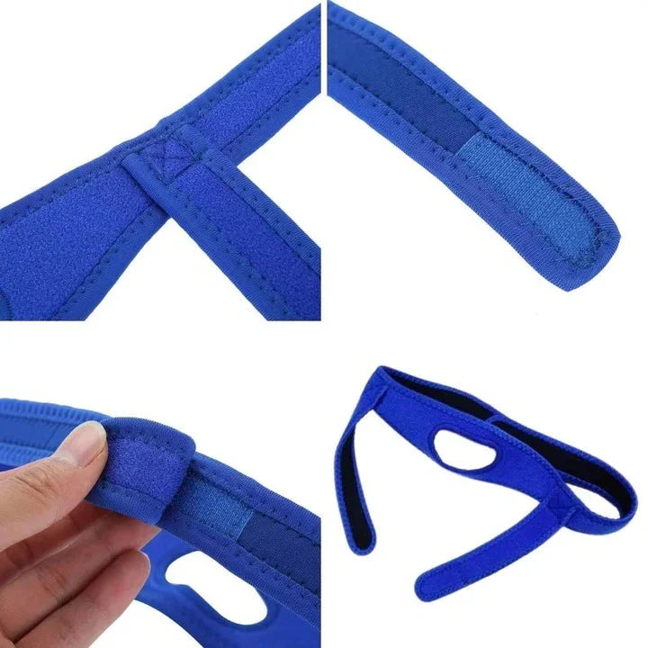 Anti-Snoring Chin Strap Breathable Neoprene Adjustable Fit