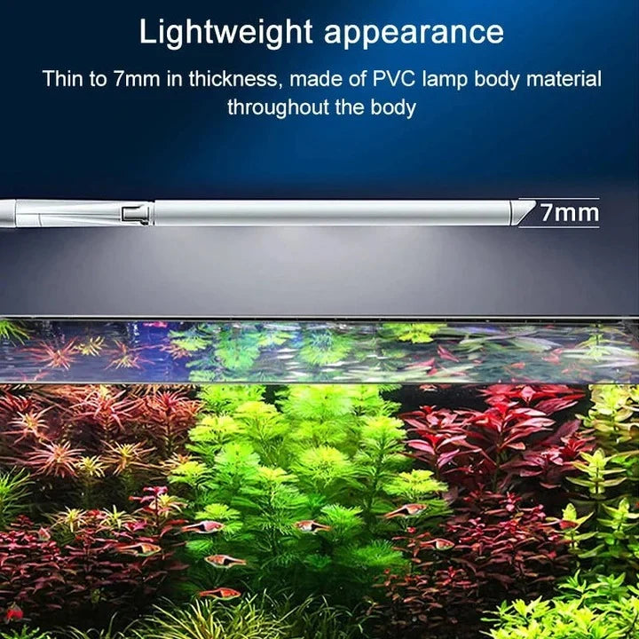 Aquarium Clip Light 36-LED Timer & Slim Clip