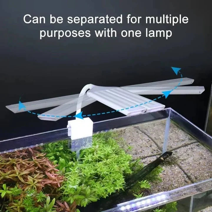 Aquarium Clip Light 36-LED Timer & Slim Clip