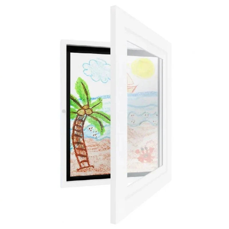 Art Display Frame A4 Magnetic Tool-Free Swap 150 Pages