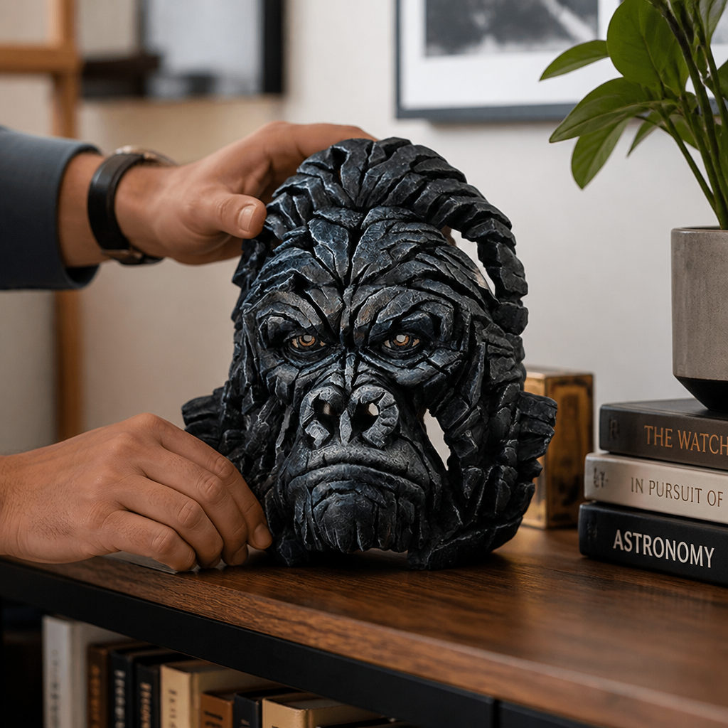 Artistic Modern Tabletop Animal Sculpture