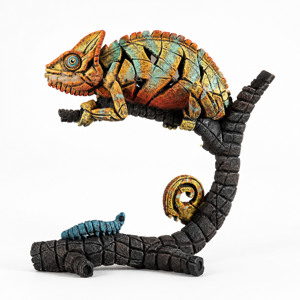 Artistic Modern Tabletop Animal Sculpture