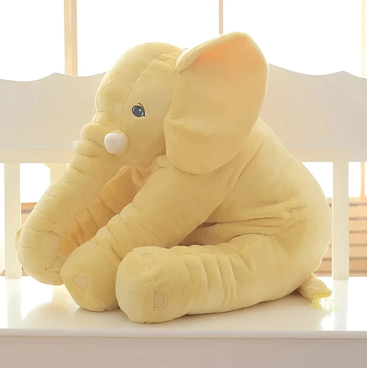 Baby Elephant Pillow Soft Plush Back Support