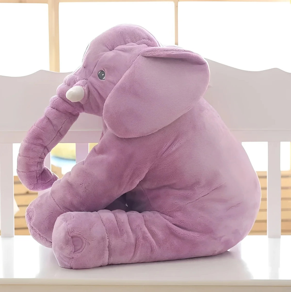 Baby Elephant Pillow Soft Plush Back Support