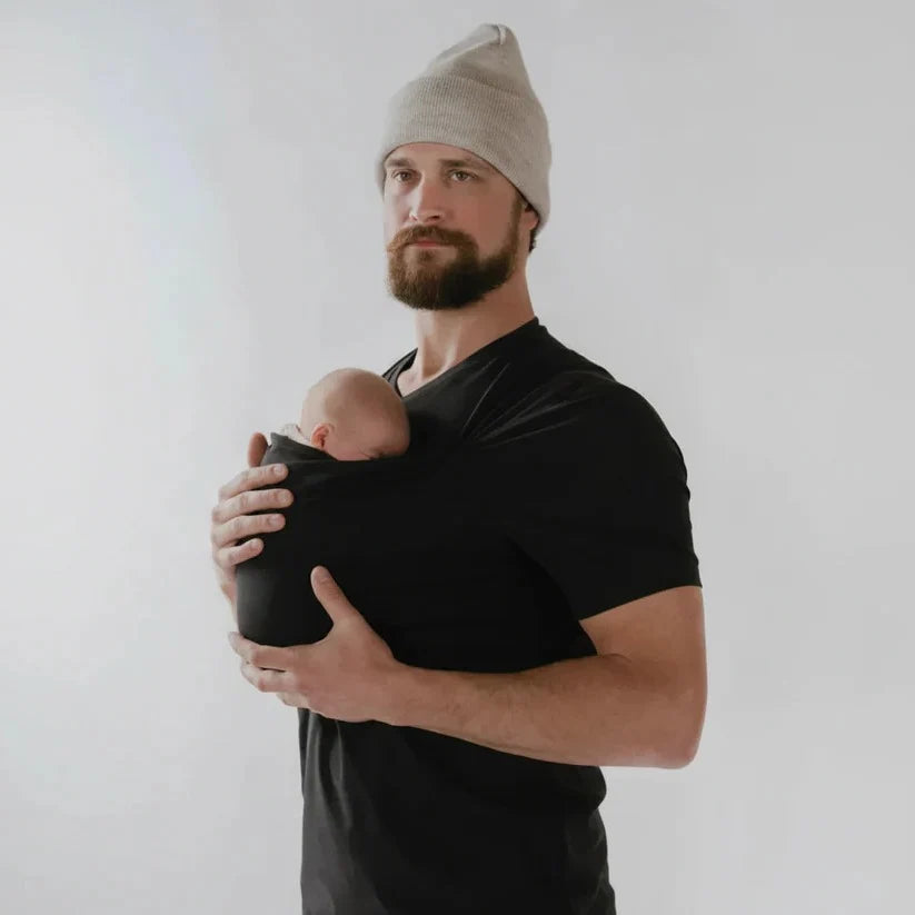Babywearing T-Shirt Built-In Pouch Stretch Cotton