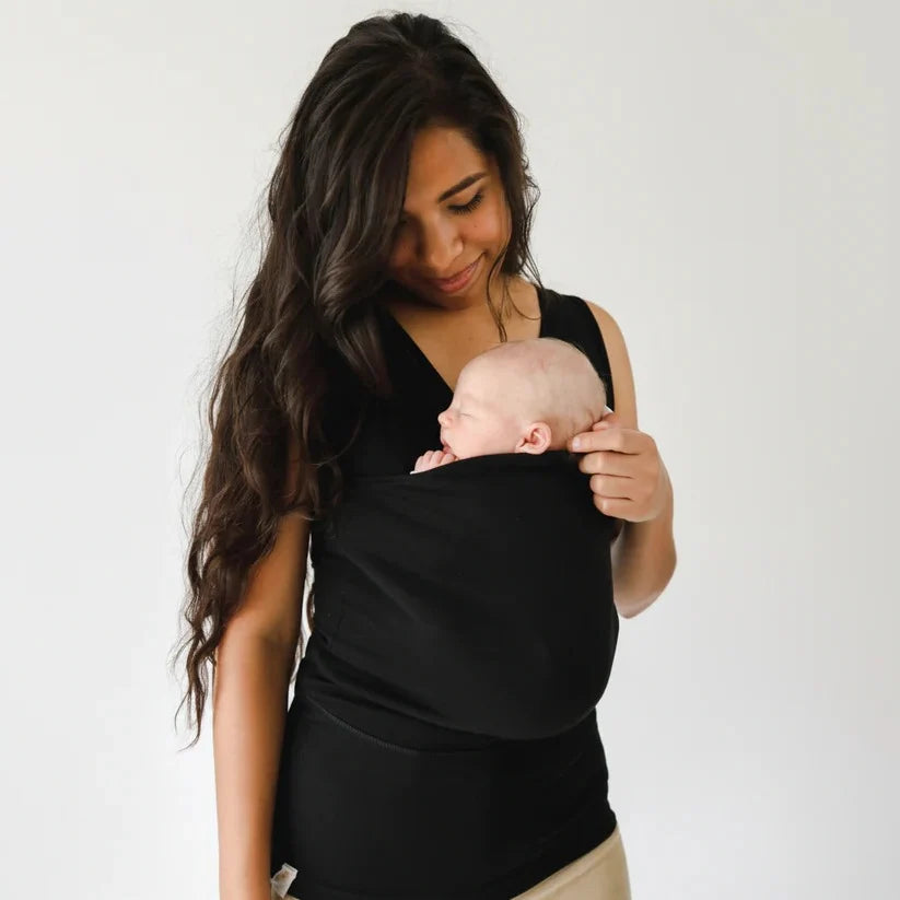Babywearing T-Shirt Built-In Pouch Stretch Cotton