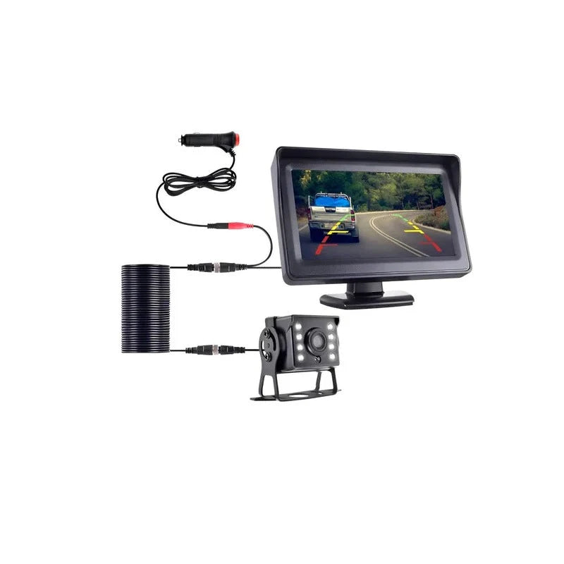 Backup Camera System Wireless 4.3-Inch Monitor & Night Vision