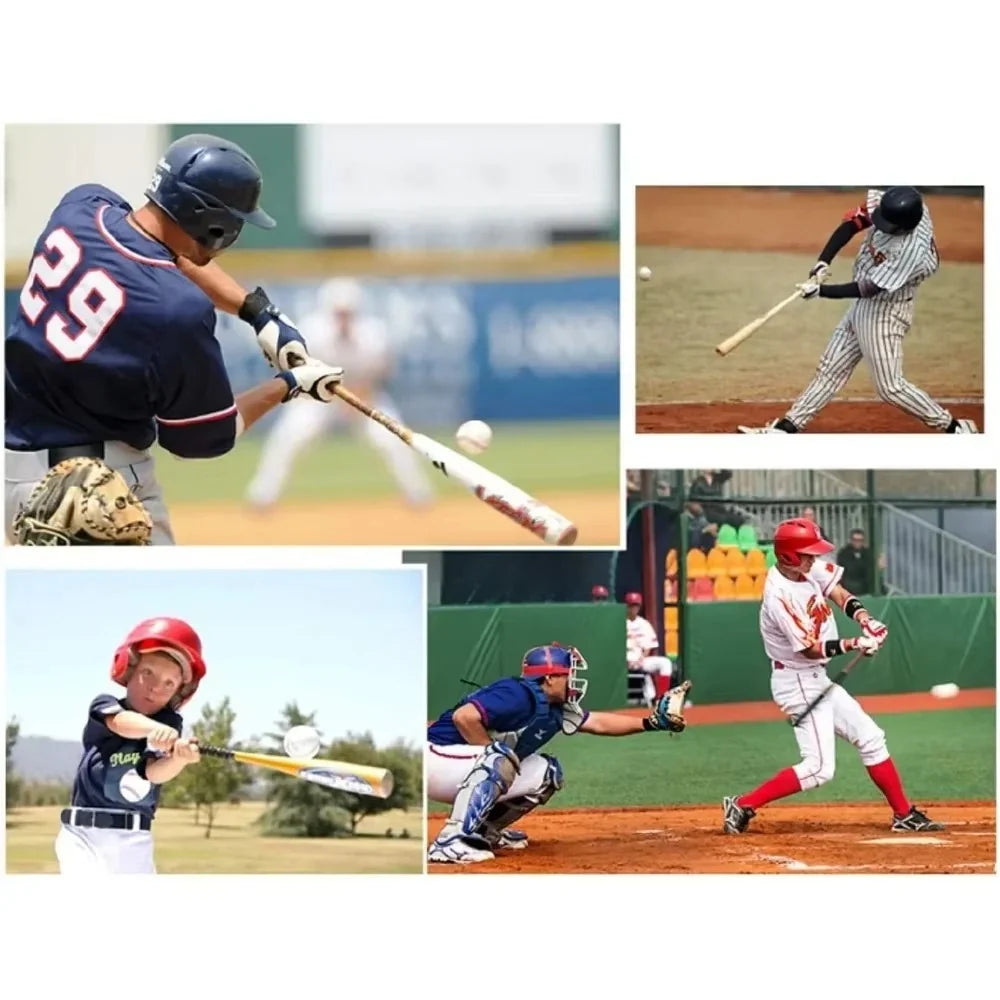 Baseball Bat 20-Inch Aluminum Alloy Textured Grip