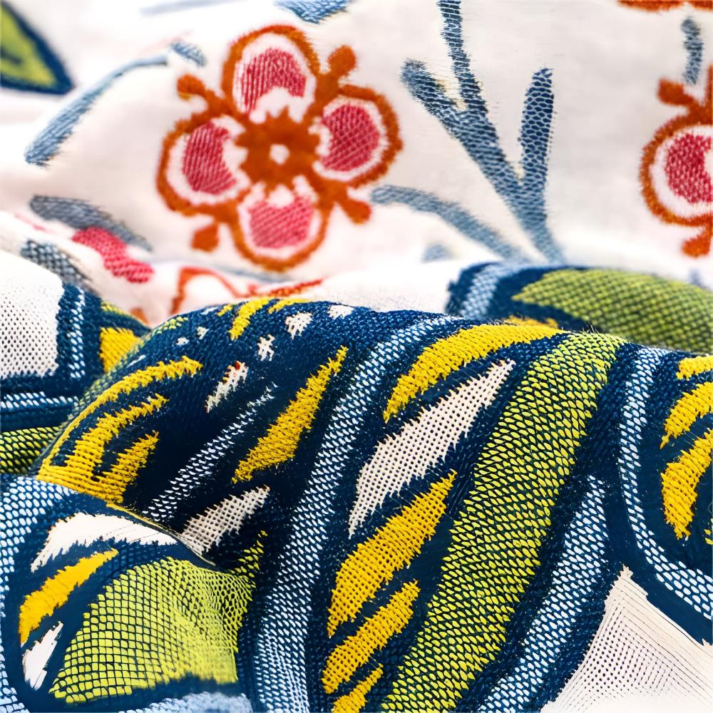Bath Towel 100% Cotton Quick-Dry Reversible