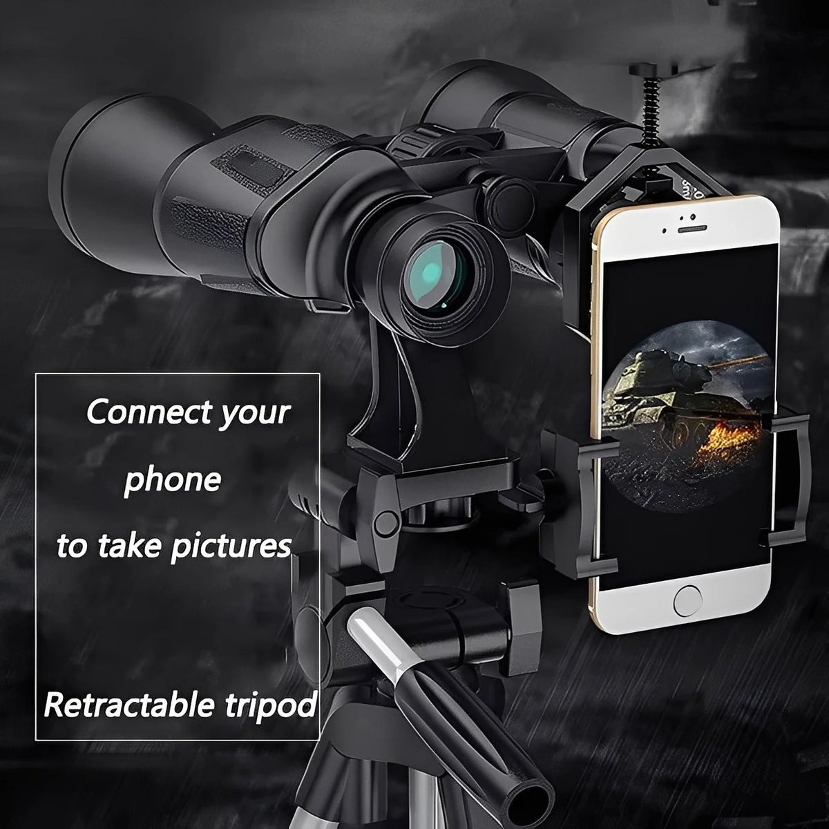 Binoculars 20x Magnification BAK4 Multi-Coated
