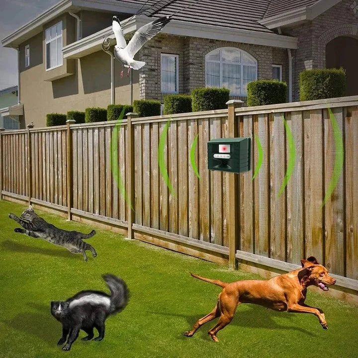 Bird Repeller Solar Ultrasonic 170 Degree Coverage