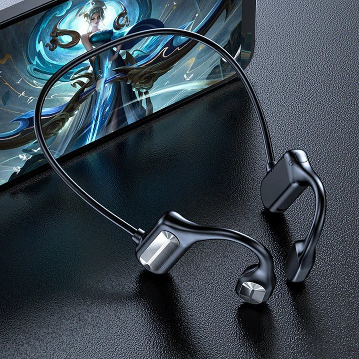 Bluetooth Headphones Adaptive Audio Touch Controls & Mic