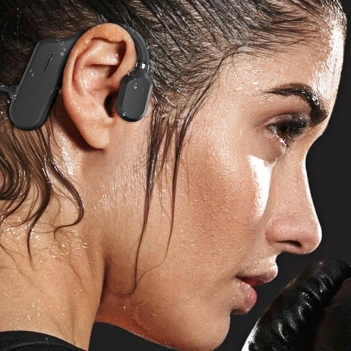 Bluetooth Headphones Adaptive Audio Touch Controls & Mic