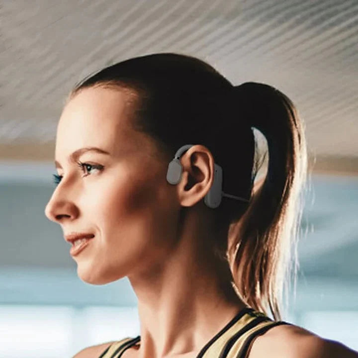 Bluetooth Headphones Adaptive Audio Touch Controls & Mic