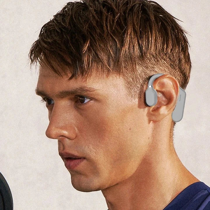 Bluetooth Headphones Adaptive Audio Touch Controls & Mic