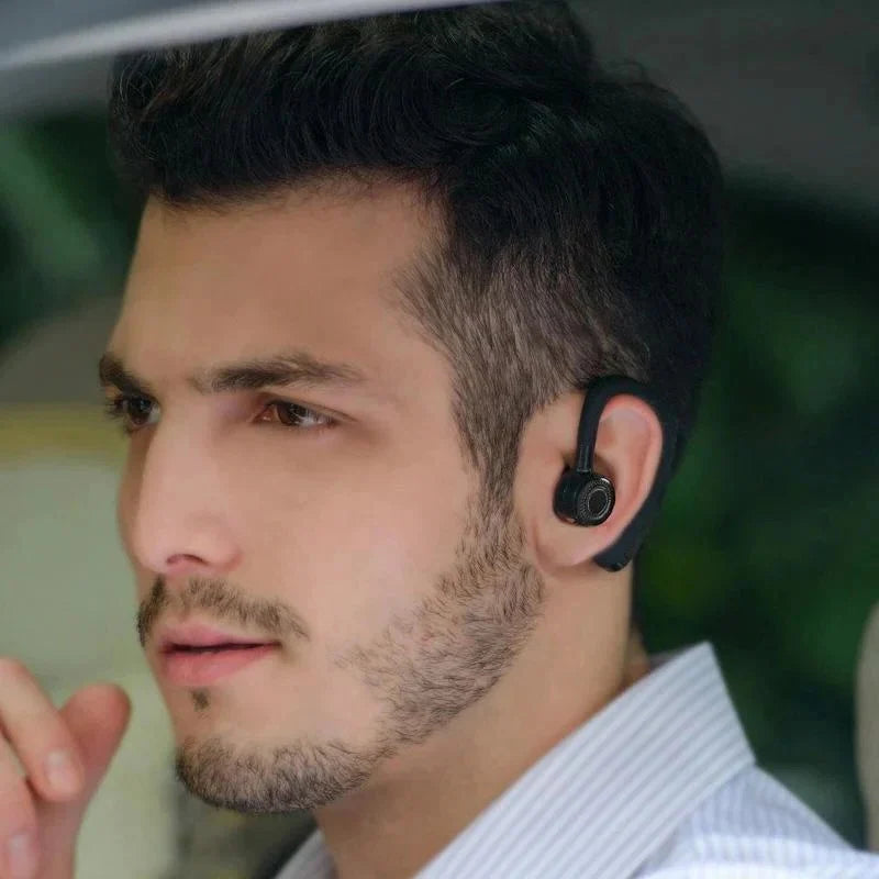 Bluetooth Headset Voice Control Triple Microphone