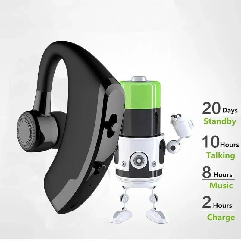 Bluetooth Headset Voice Control Triple Microphone