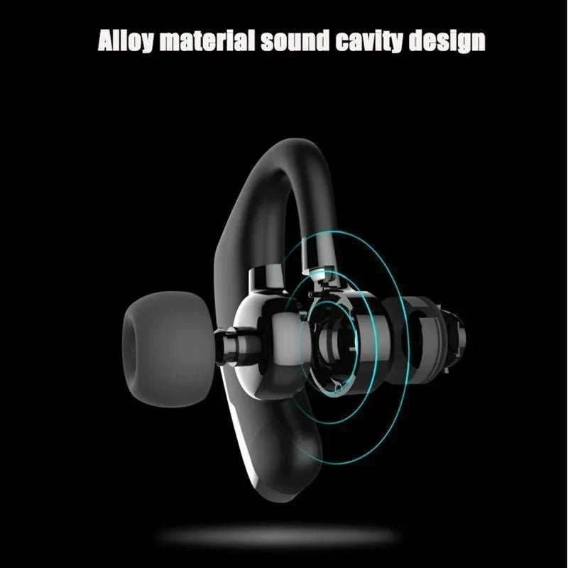 Bluetooth Headset Voice Control Triple Microphone