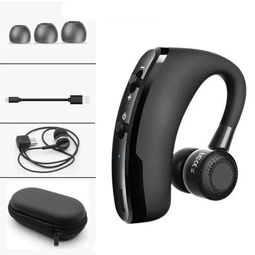 Bluetooth Headset Voice Control Triple Microphone