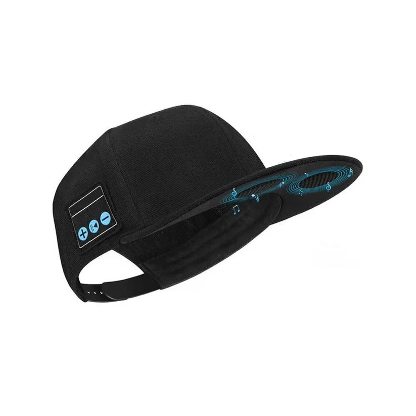 Bluetooth Speaker Cap Open-Ear & Mic 6-Hour Battery