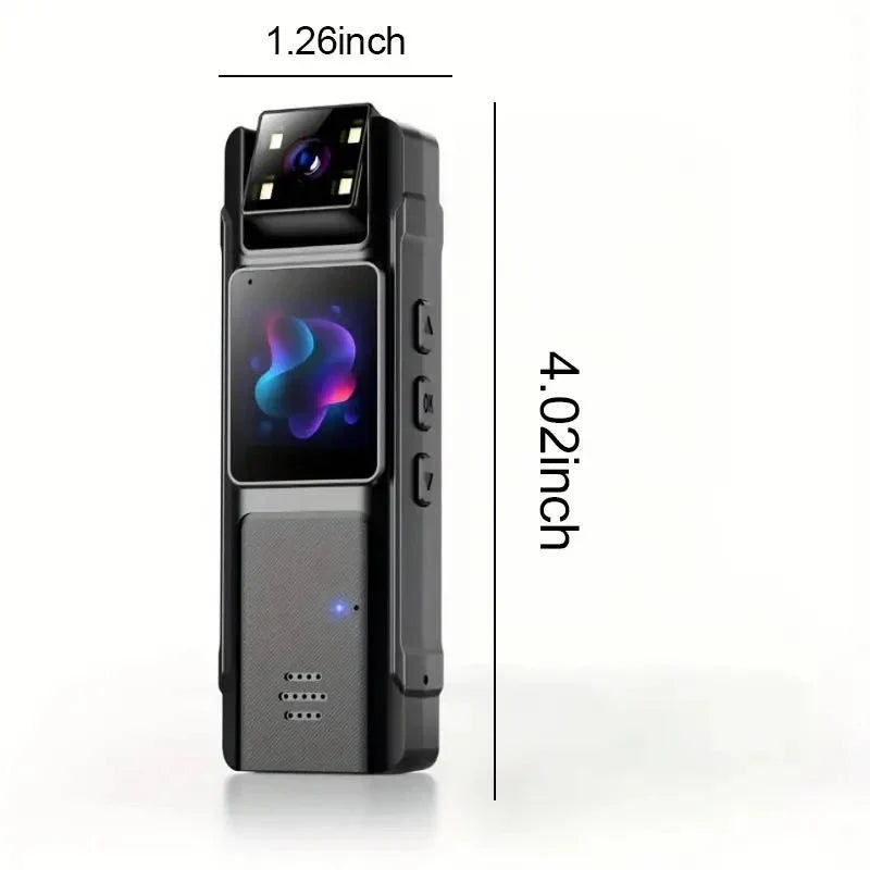 Body Camera Clip-On 1080P Night Vision