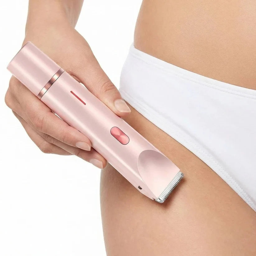 Body Trimmer Dual-Head Ceramic Blades Wet & Dry