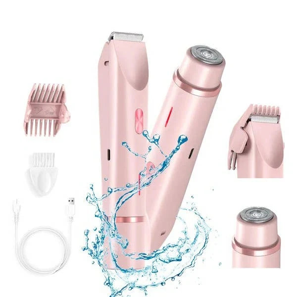 Body Trimmer Dual-Head Ceramic Blades Wet & Dry