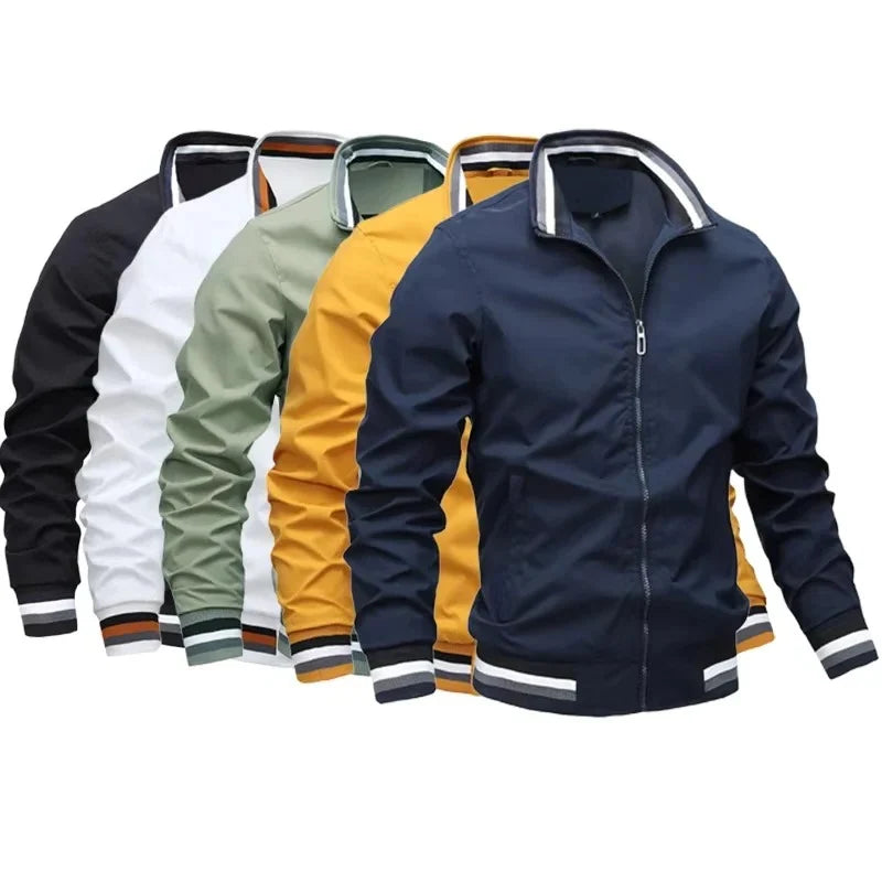 Bomber Jacket Tailored Fit Lightweight & Breathable Lining